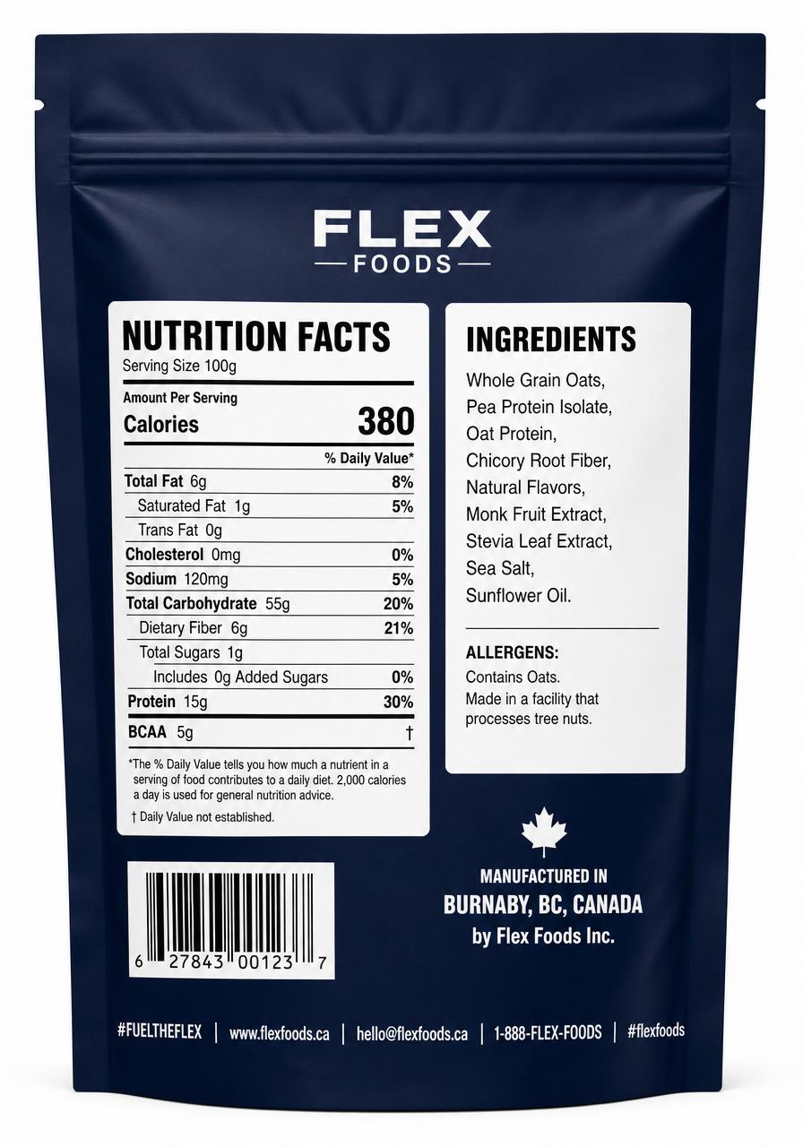 Flex Cereal — Strawberry Strudel back