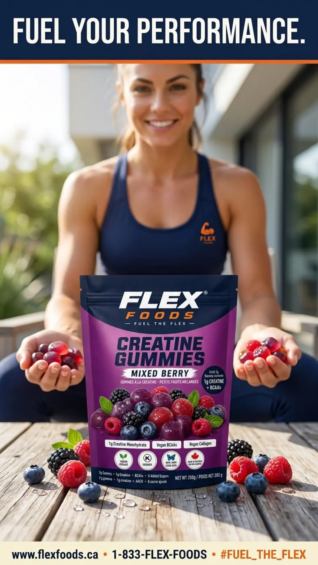 Flex Foods athlete