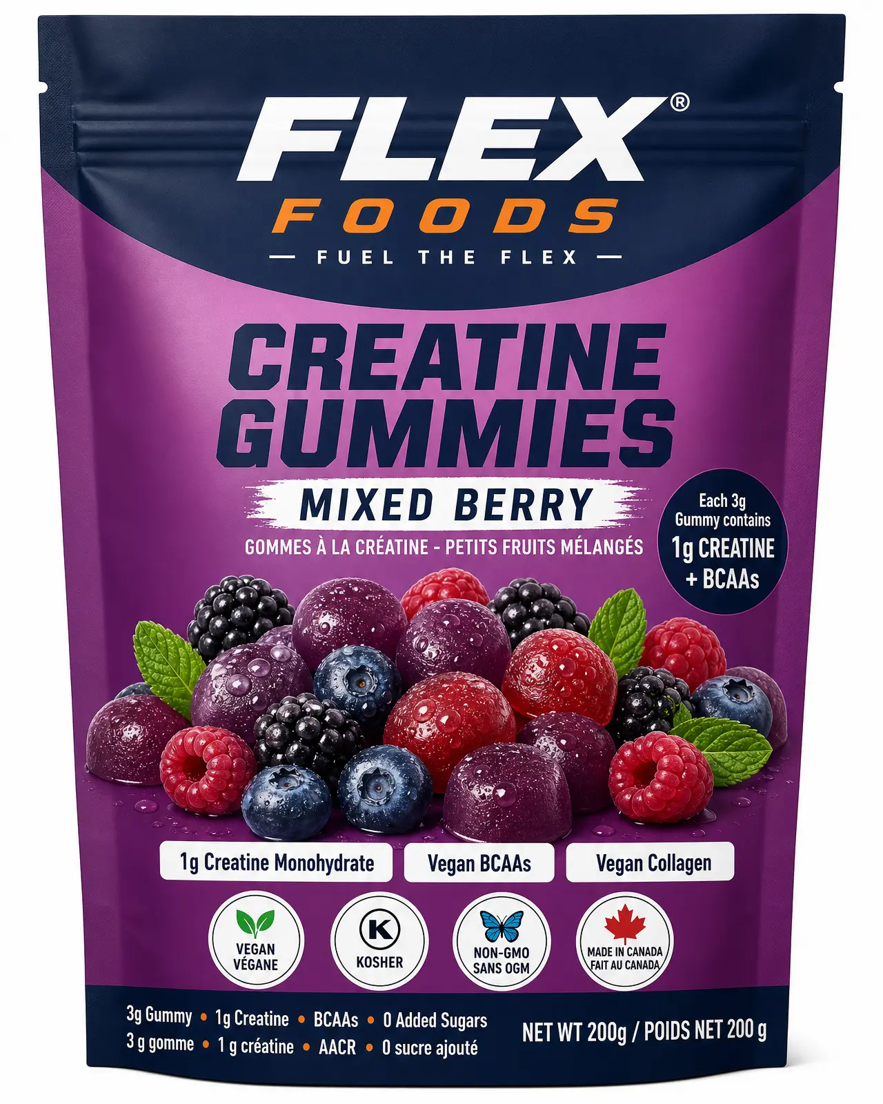 Flex Gummies — Mixed Berry