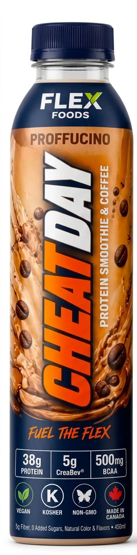Flex CheatDay Smoothies — Proffucino front