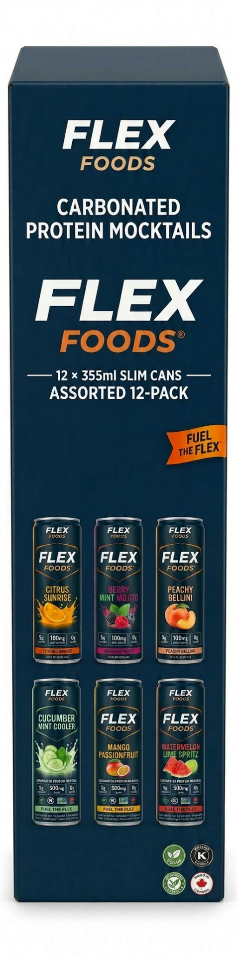 FlexBevs — 12-Pack Assorted