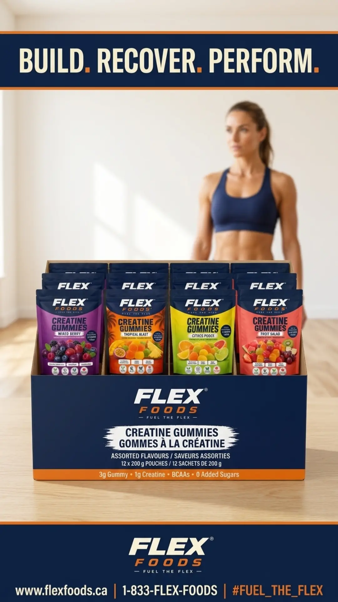 Flex Foods athlete