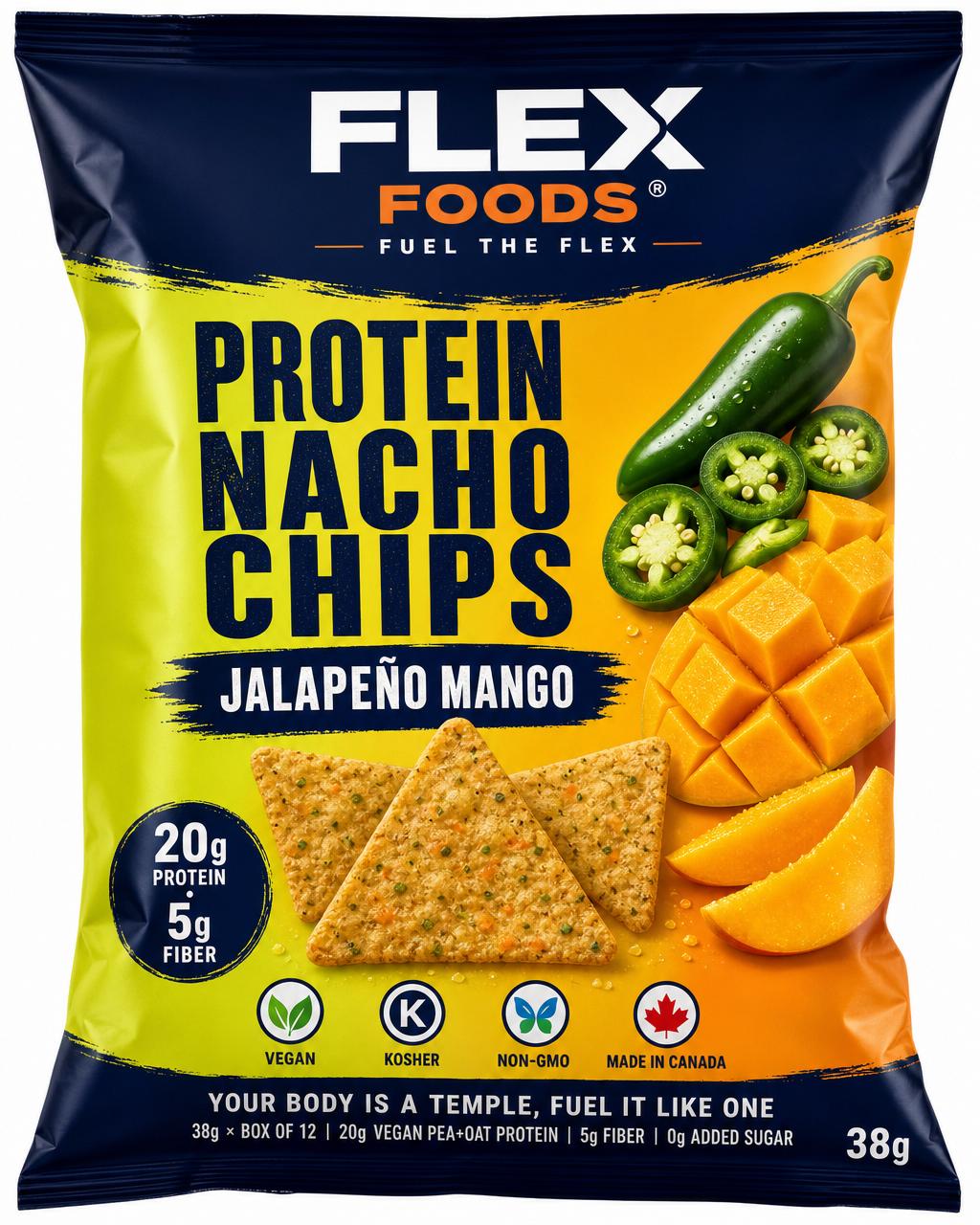 Flex Nacho Chips — Jalapeño Mango