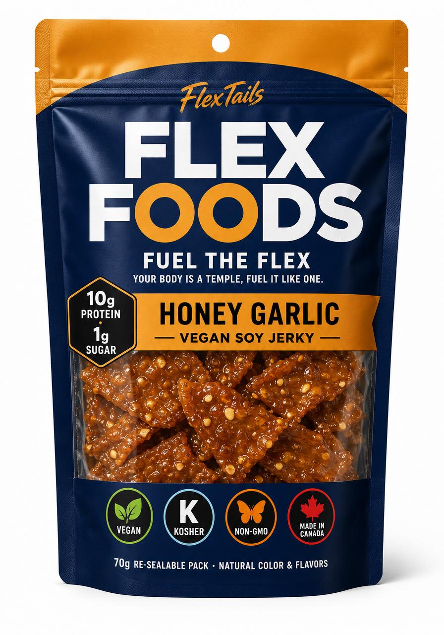 Flex Jerky — Honey Garlic