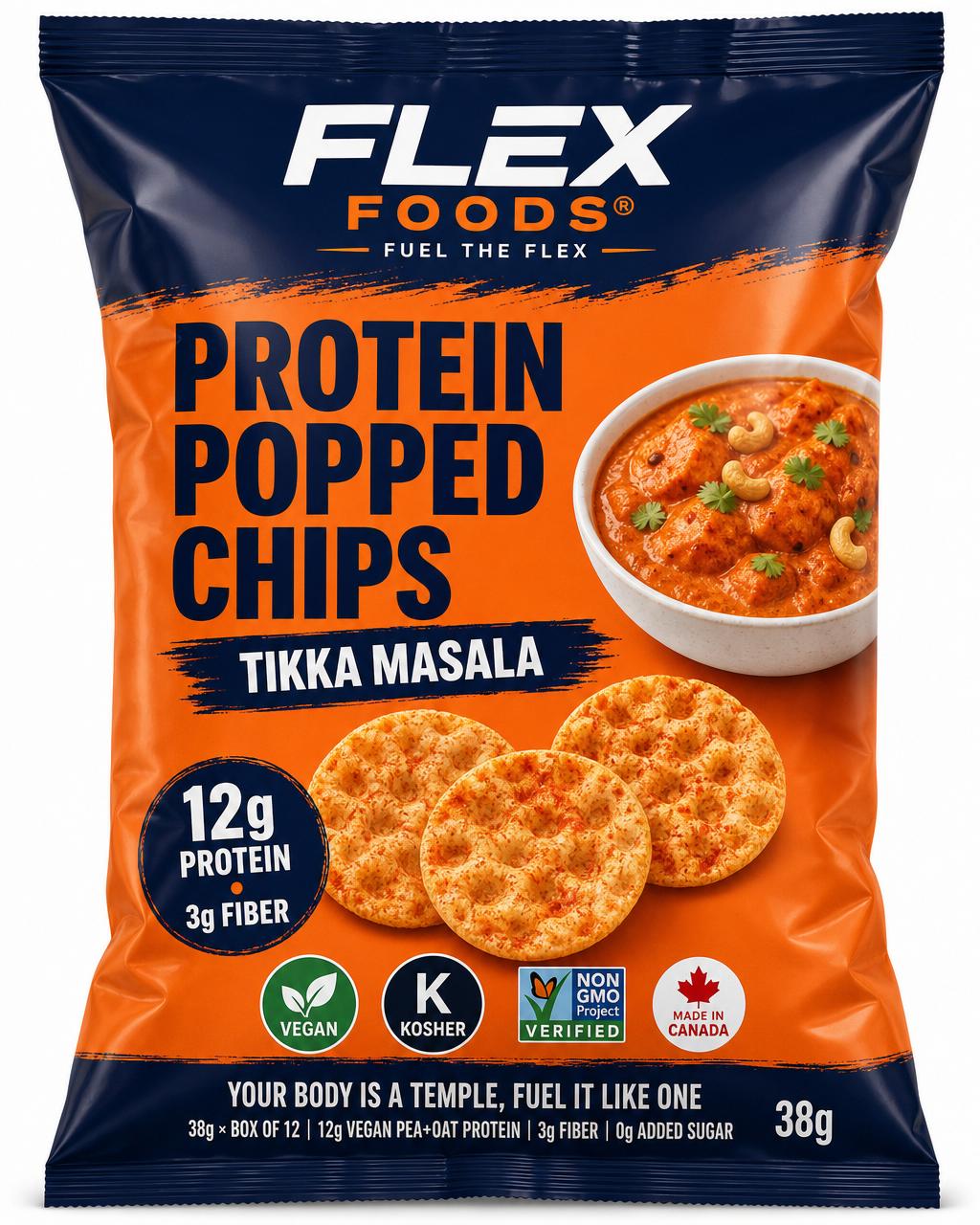 Flex Popped Chips — Tikka Masala