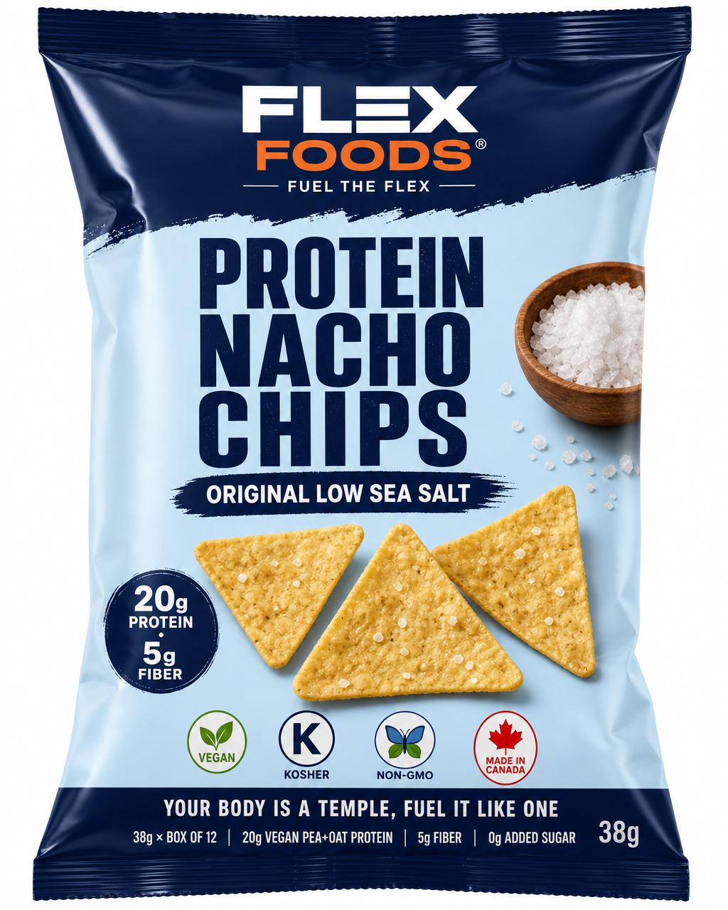 Flex Nacho Chips — Original Low Sea Salt