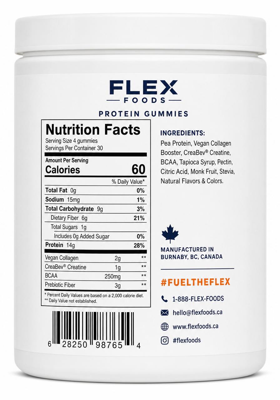 Flex Gummies — Mixed Berry back