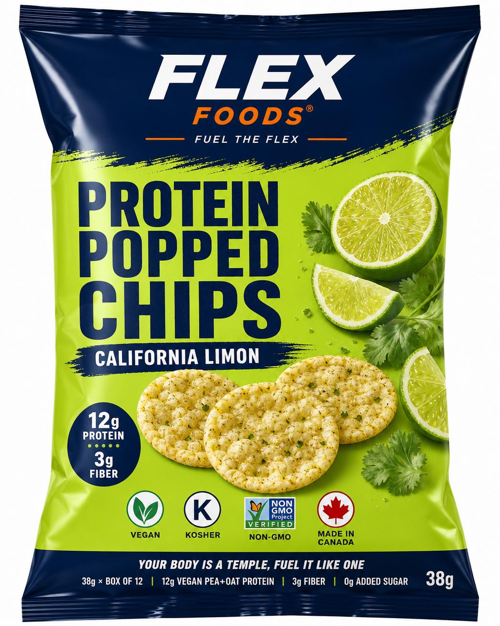 Flex Popped Chips — California Limon